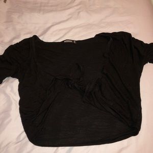 Miss guided tie crop top